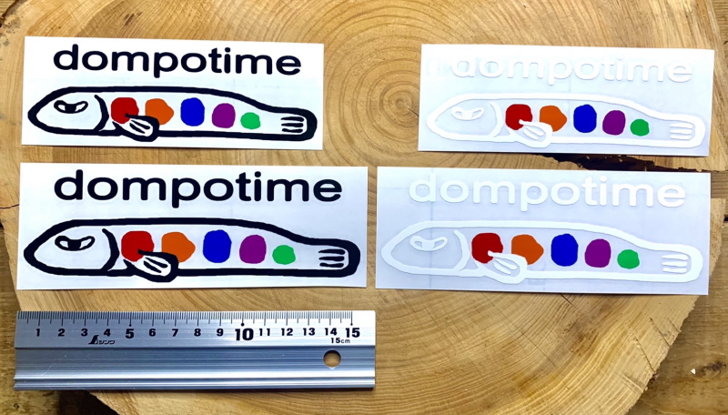 dompotime　ドンポタイム　ステッカー