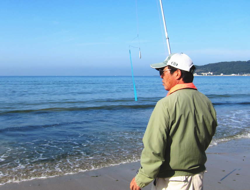投げ釣り キス釣り 遠投 投げ練習 投練
