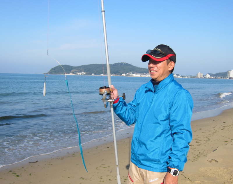 投げ釣り キス釣り 遠投 投げ練習 投練